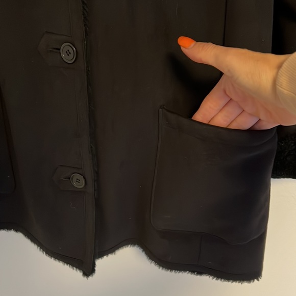 Brooks Brothers faux fur coat . Size L - Picture 3 of 13